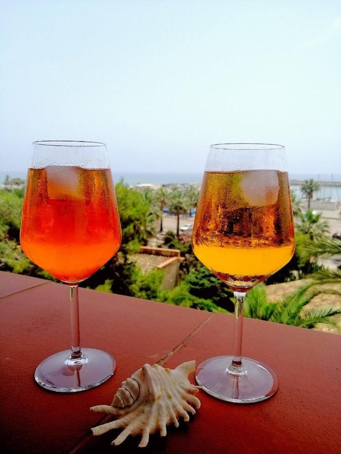 Villa La Terrazza di Pollon San Leone Esterno foto