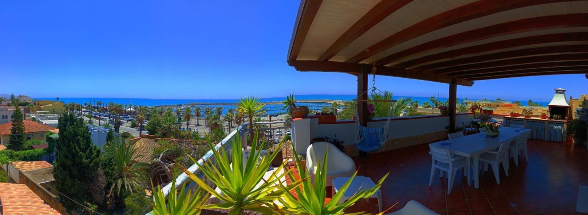 Villa La Terrazza di Pollon San Leone Esterno foto