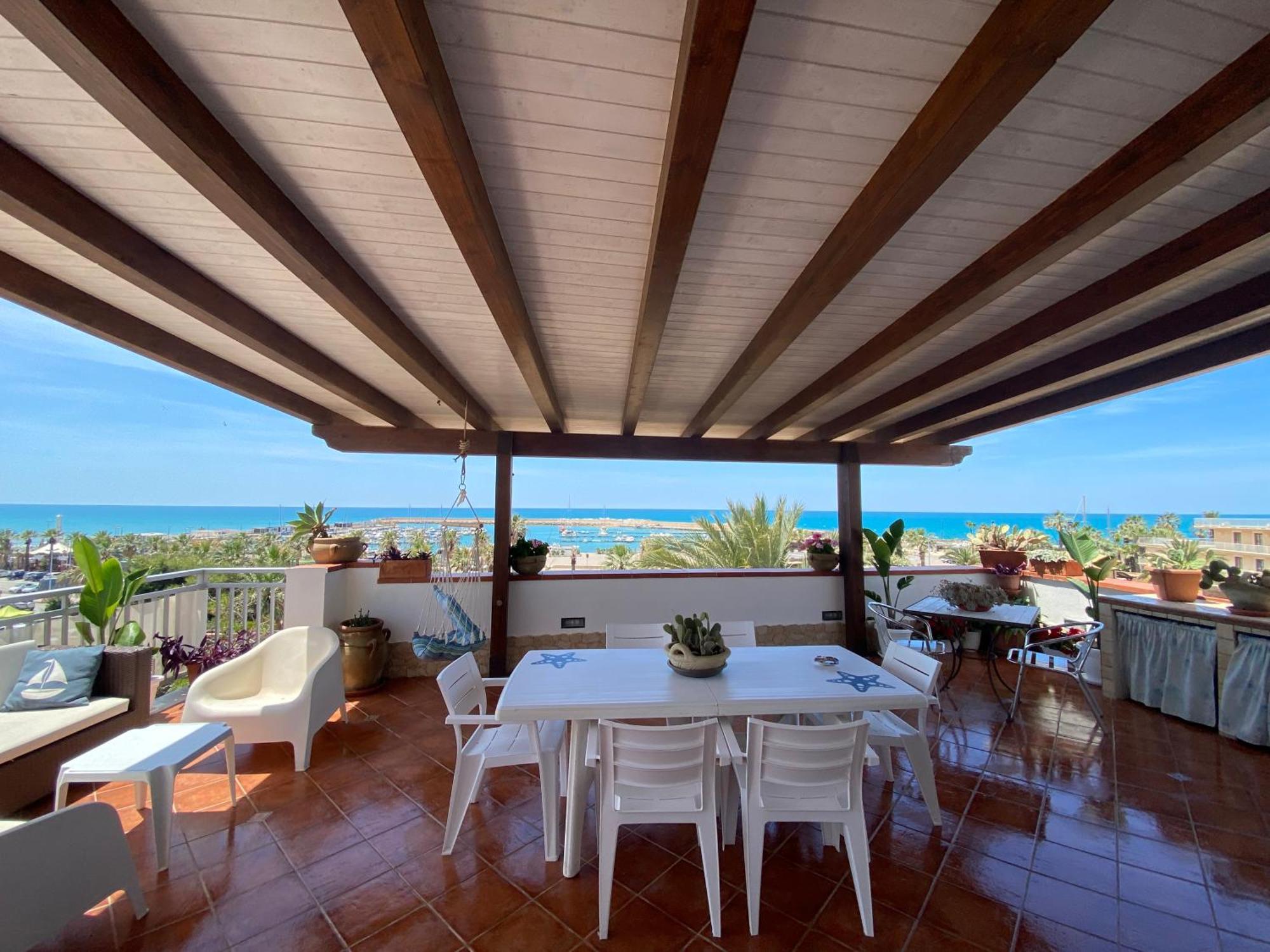 Villa La Terrazza di Pollon San Leone Esterno foto